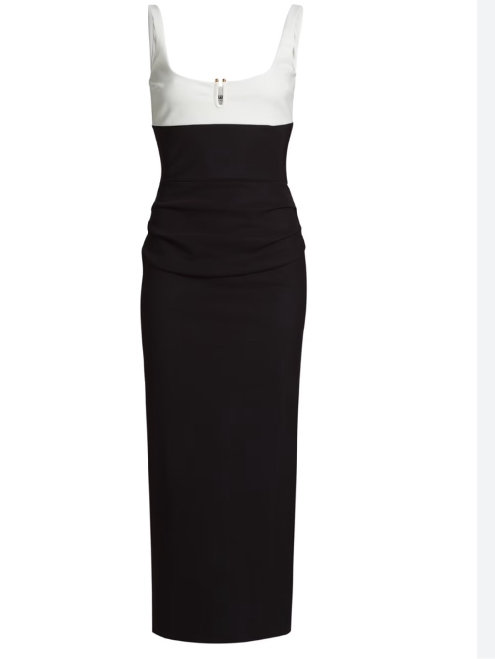 Chiara Boni Black and White Maxi Skirt Dress - Picture 2 of 8
